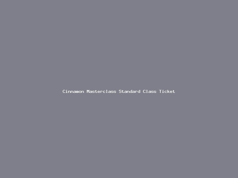 Standard Class Ticket